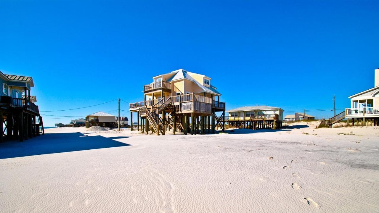 Kowabunga - You'Ll Love The Rooftop Deck And Private Heated Dipping Pool! Pet Friendly! Home Dauphin Island Exterior foto
