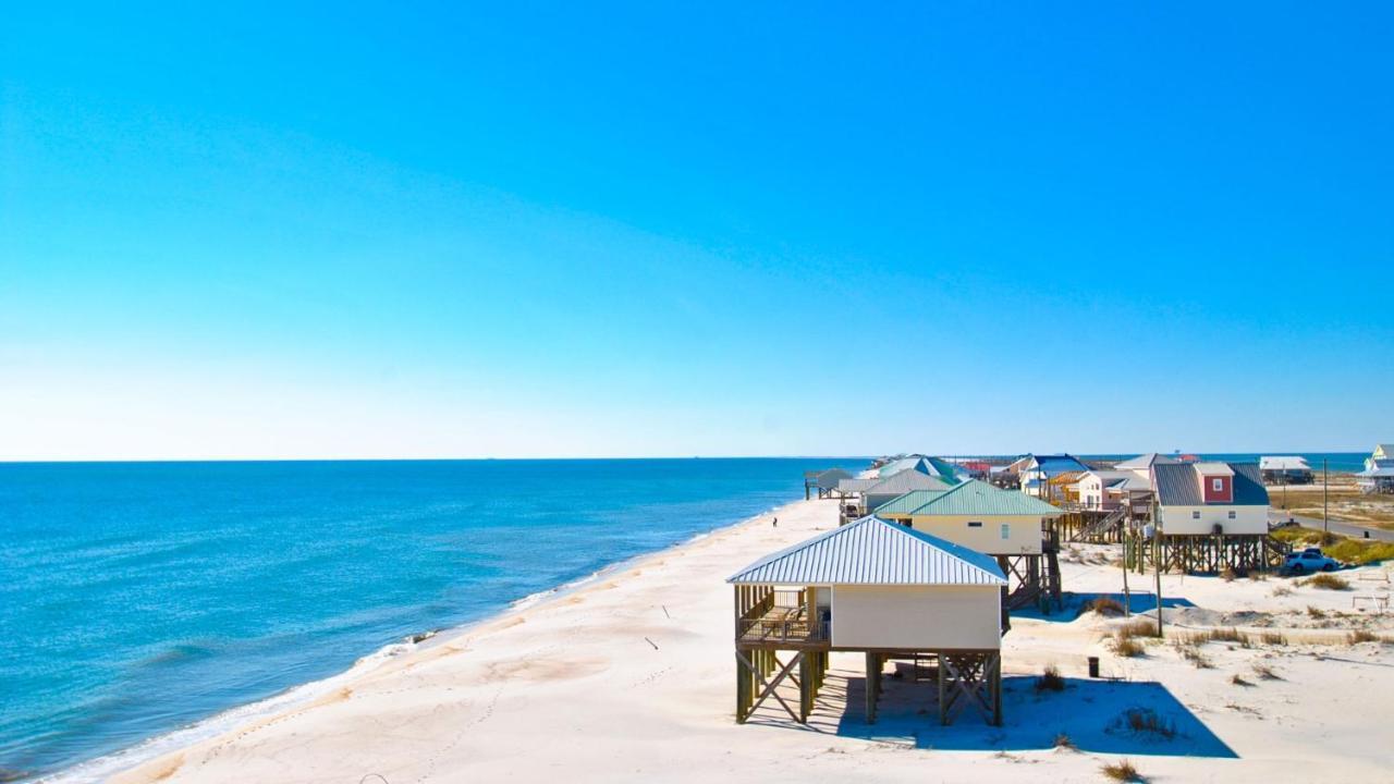 Kowabunga - You'Ll Love The Rooftop Deck And Private Heated Dipping Pool! Pet Friendly! Home Dauphin Island Exterior foto
