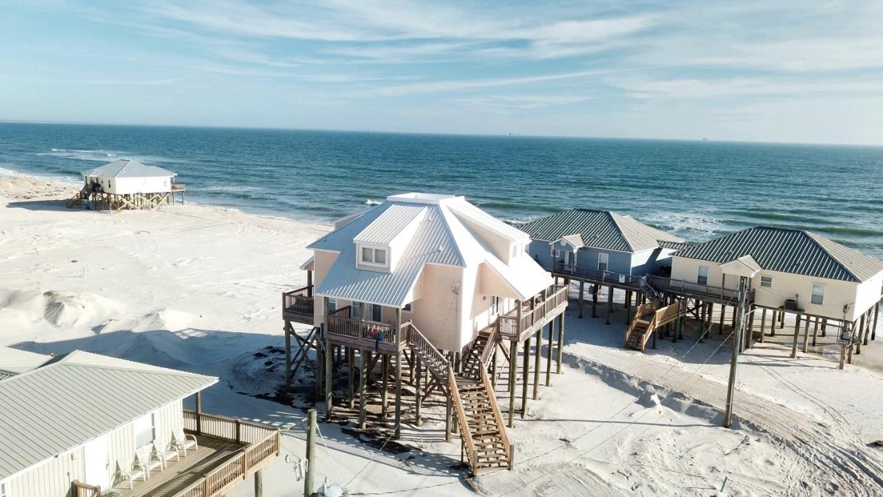 Kowabunga - You'Ll Love The Rooftop Deck And Private Heated Dipping Pool! Pet Friendly! Home Dauphin Island Exterior foto