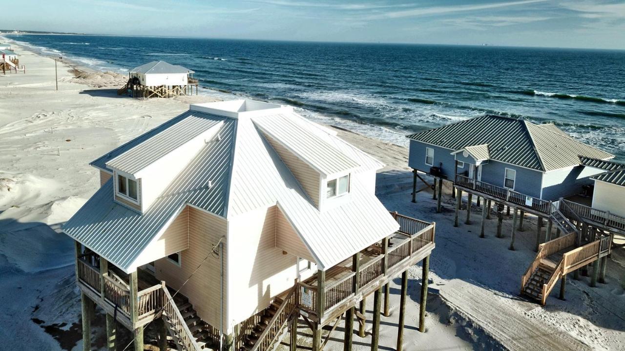 Kowabunga - You'Ll Love The Rooftop Deck And Private Heated Dipping Pool! Pet Friendly! Home Dauphin Island Exterior foto