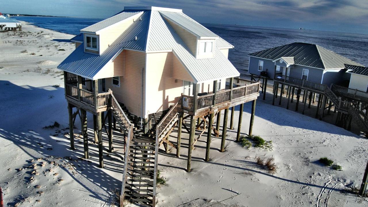 Kowabunga - You'Ll Love The Rooftop Deck And Private Heated Dipping Pool! Pet Friendly! Home Dauphin Island Exterior foto